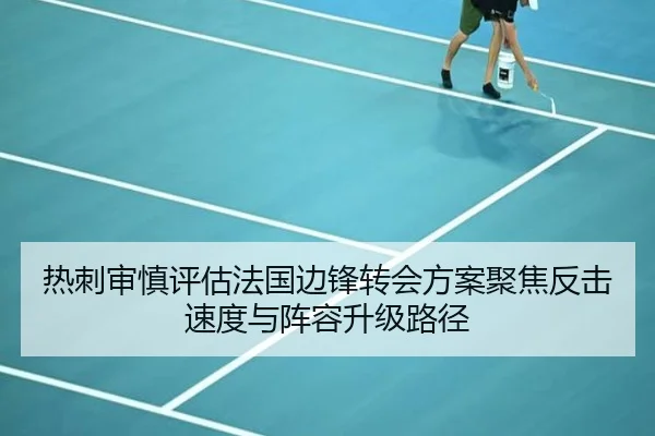 热刺审慎评估法国边锋转会方案聚焦反击速度与阵容升级路径